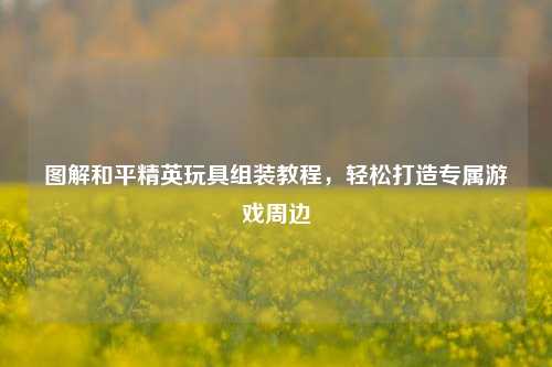 图解和平精英玩具组装教程，轻松打造专属游戏周边