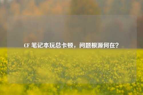 CF 笔记本玩总卡顿，问题根源何在？