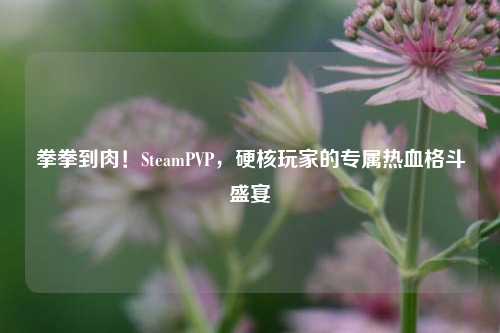 拳拳到肉！SteamPVP，硬核玩家的专属热血格斗盛宴