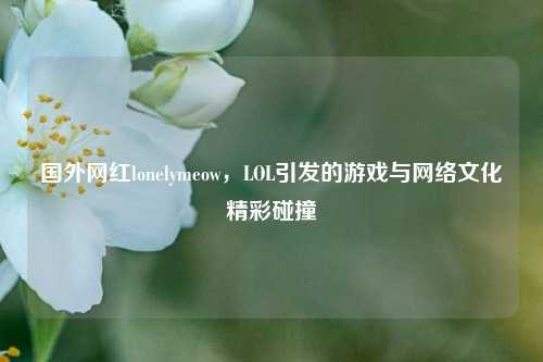 国外网红lonelymeow，LOL引发的游戏与 *** 文化精彩碰撞