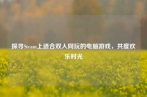 探寻Steam上适合双人同玩的电脑游戏，共度欢乐时光